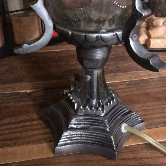 Pottery Barn Harry Potter Hogwarts TriWizard Tournament Lamp PLEASE READ - Picture 8 of 16